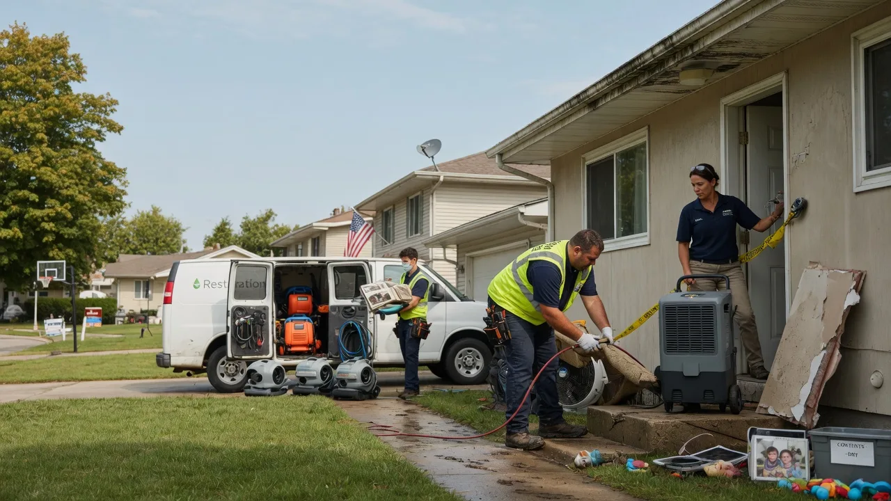 Water Damage Restoration in Warsaw, IL near me
